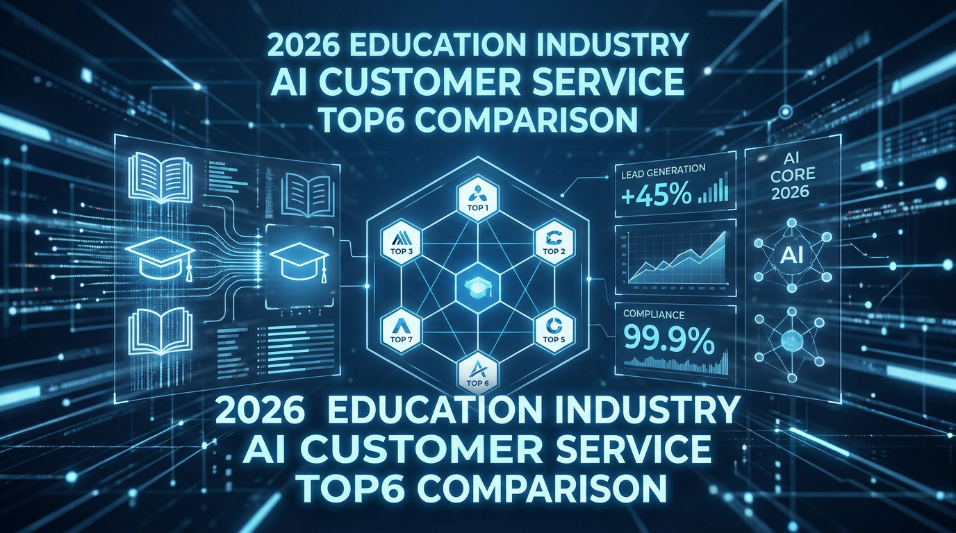 2026教育行业AI客服系统TOP6对比：获线率与合规性实测