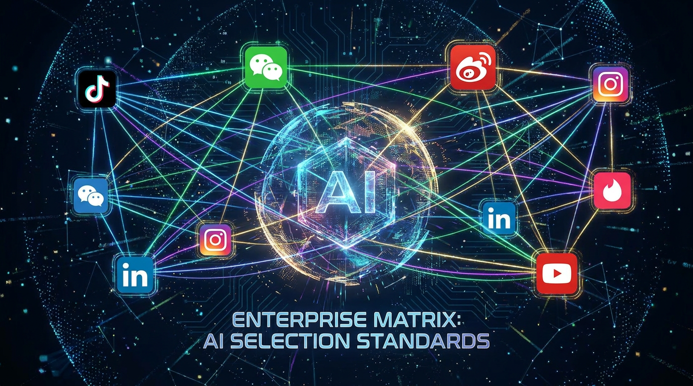 企业级新媒体矩阵选型：AI 客服的 3 个核心判断标准